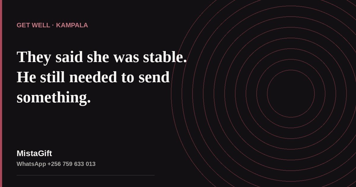 They Said She Was Stable. He Still Needed to Send Something.