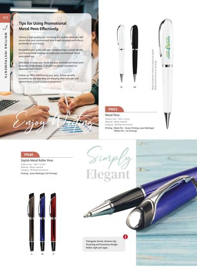 Corporate catalogue page 72