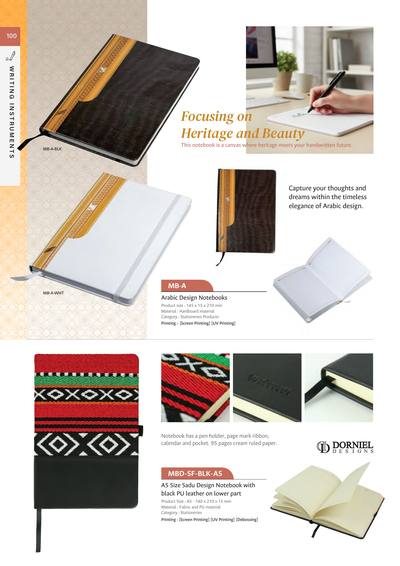 Corporate catalogue page 100