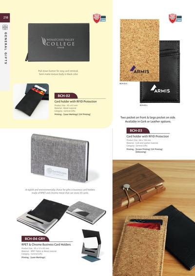 Corporate catalogue page 218