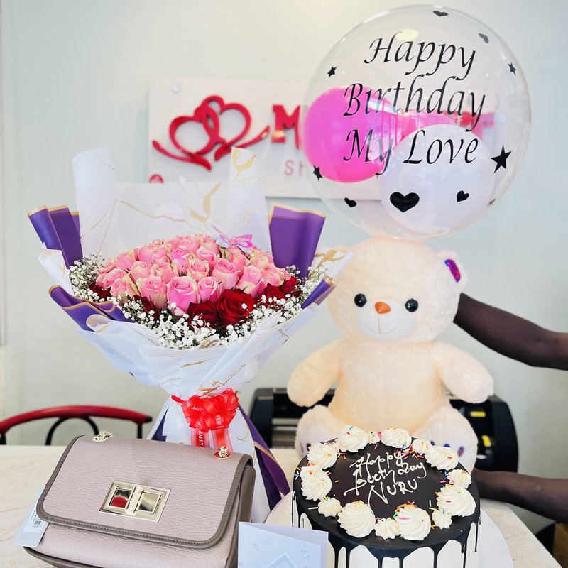 Golden year Gift set - Celebrate their shine in style | Gift Uganda
